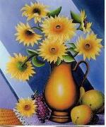 unknow artist Still life floral, all kinds of reality flowers oil painting  101 china oil painting artist